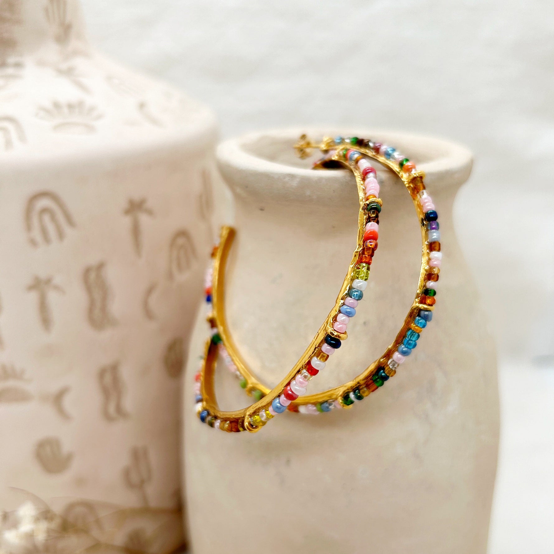 Elise Tsikis Paris Boucles d'oreilles Kimina large