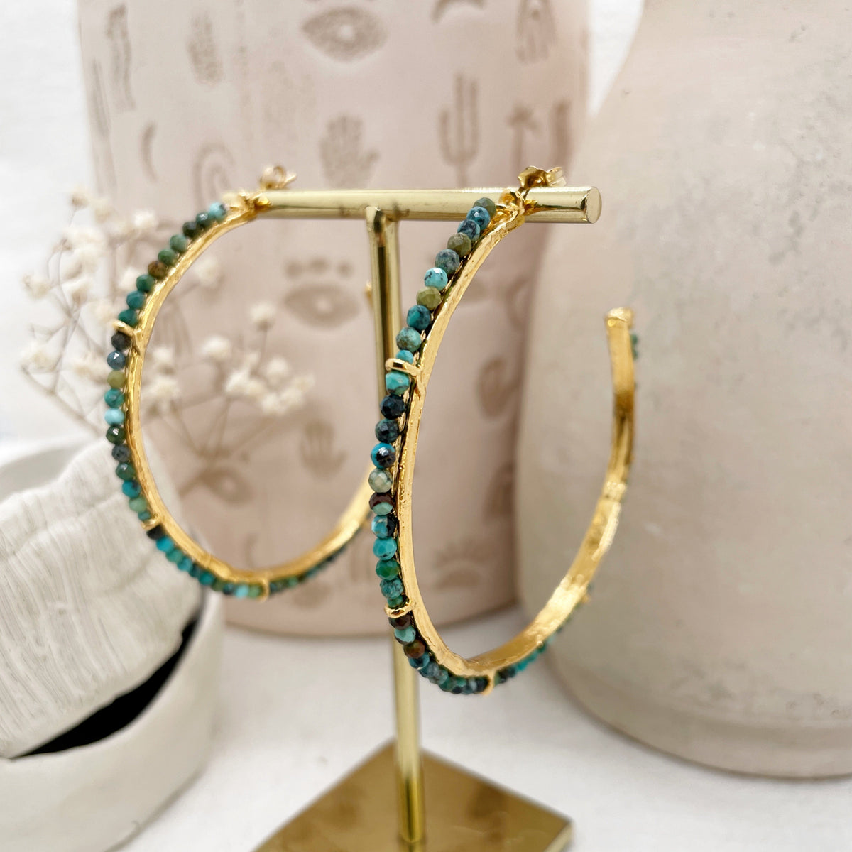 Elise Tsikis Paris Boucles d'oreilles Kimina large