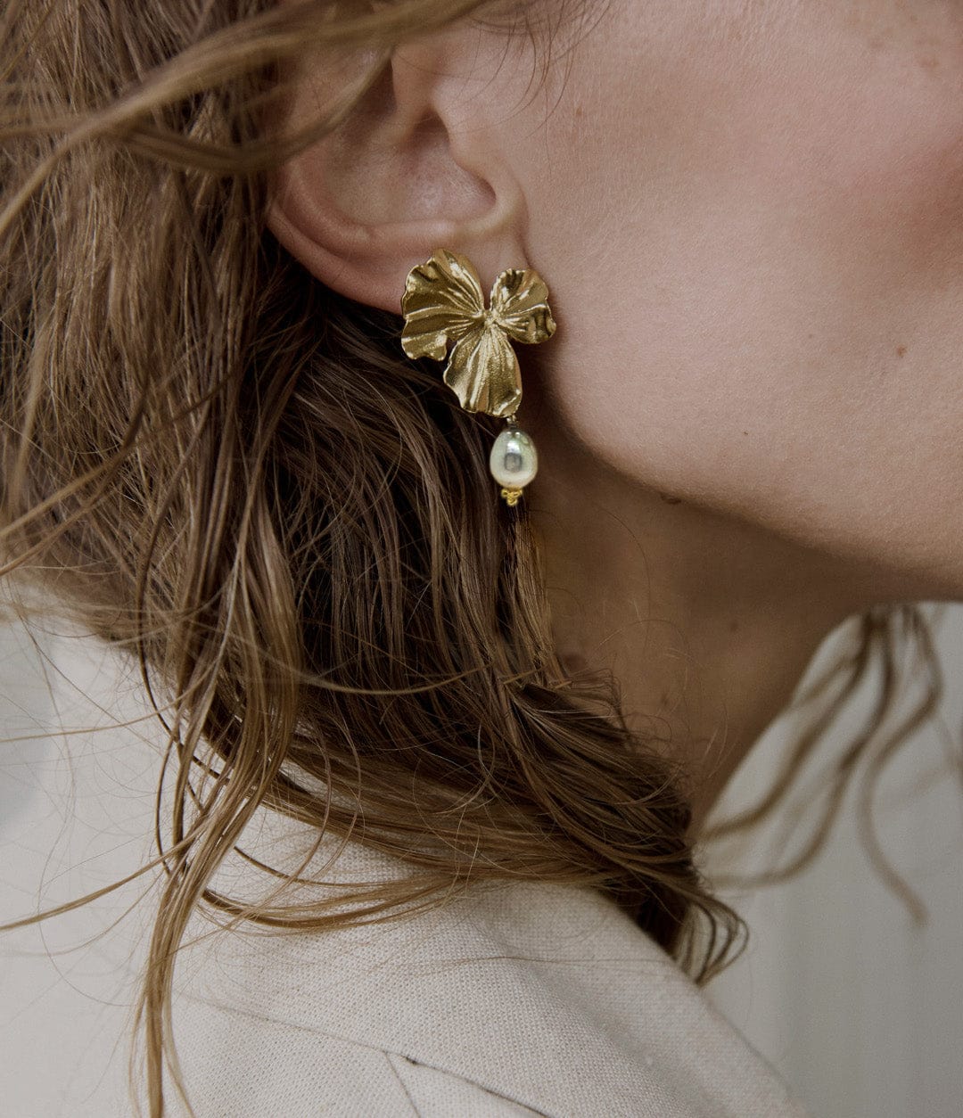 Elise Tsikis Paris Boucles d'oreilles Lamia