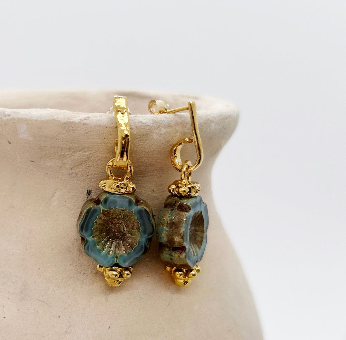 Elise Tsikis Paris Boucles d'oreilles Luna