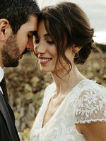 Elise Tsikis Paris Boucles d'oreilles Marguerite Medium