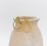 Elise Tsikis Paris Boucles d'oreilles Marguerite Medium