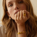 Elise Tsikis Paris Boucles d'oreilles Metochi