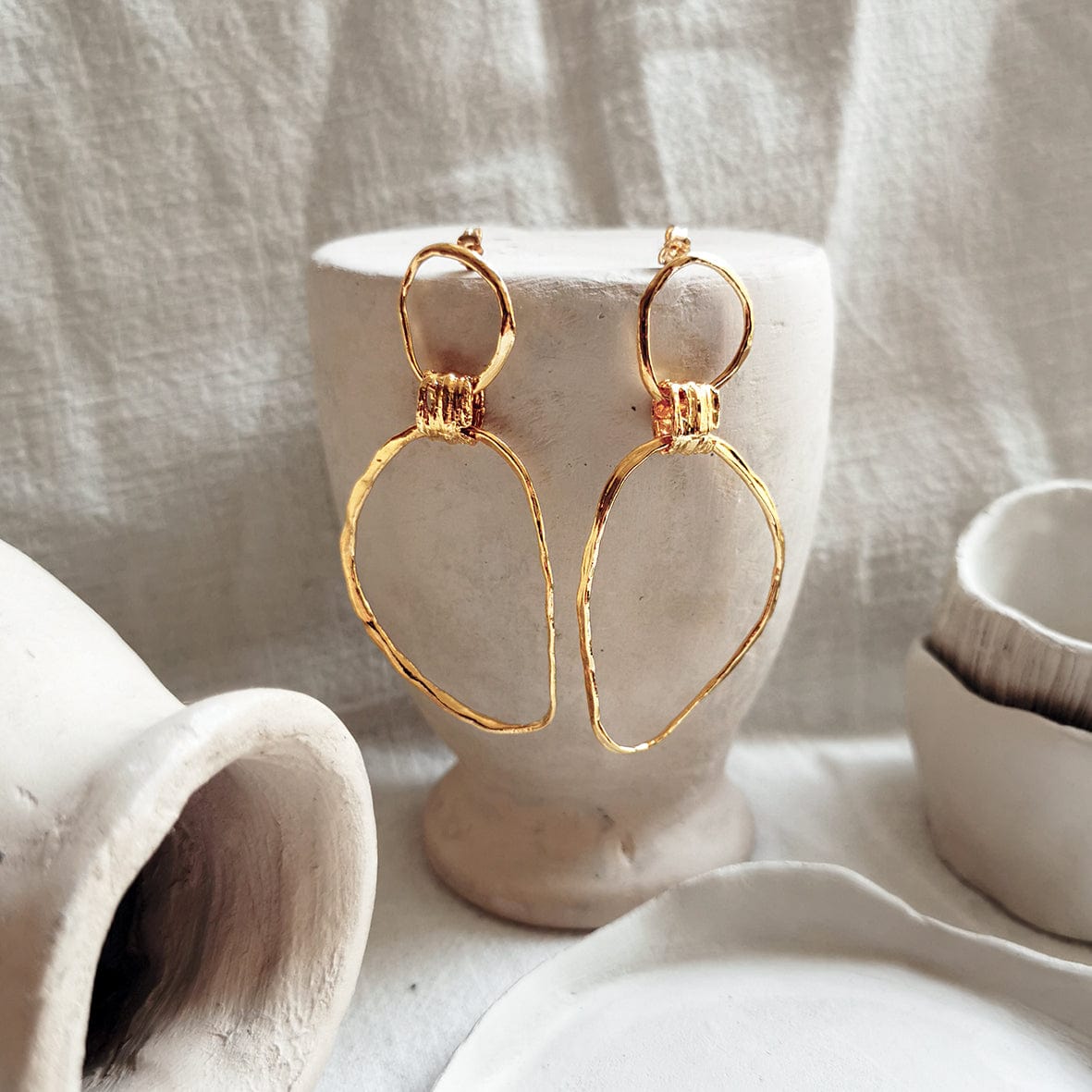 Elise Tsikis Paris Boucles d'oreilles Mysore