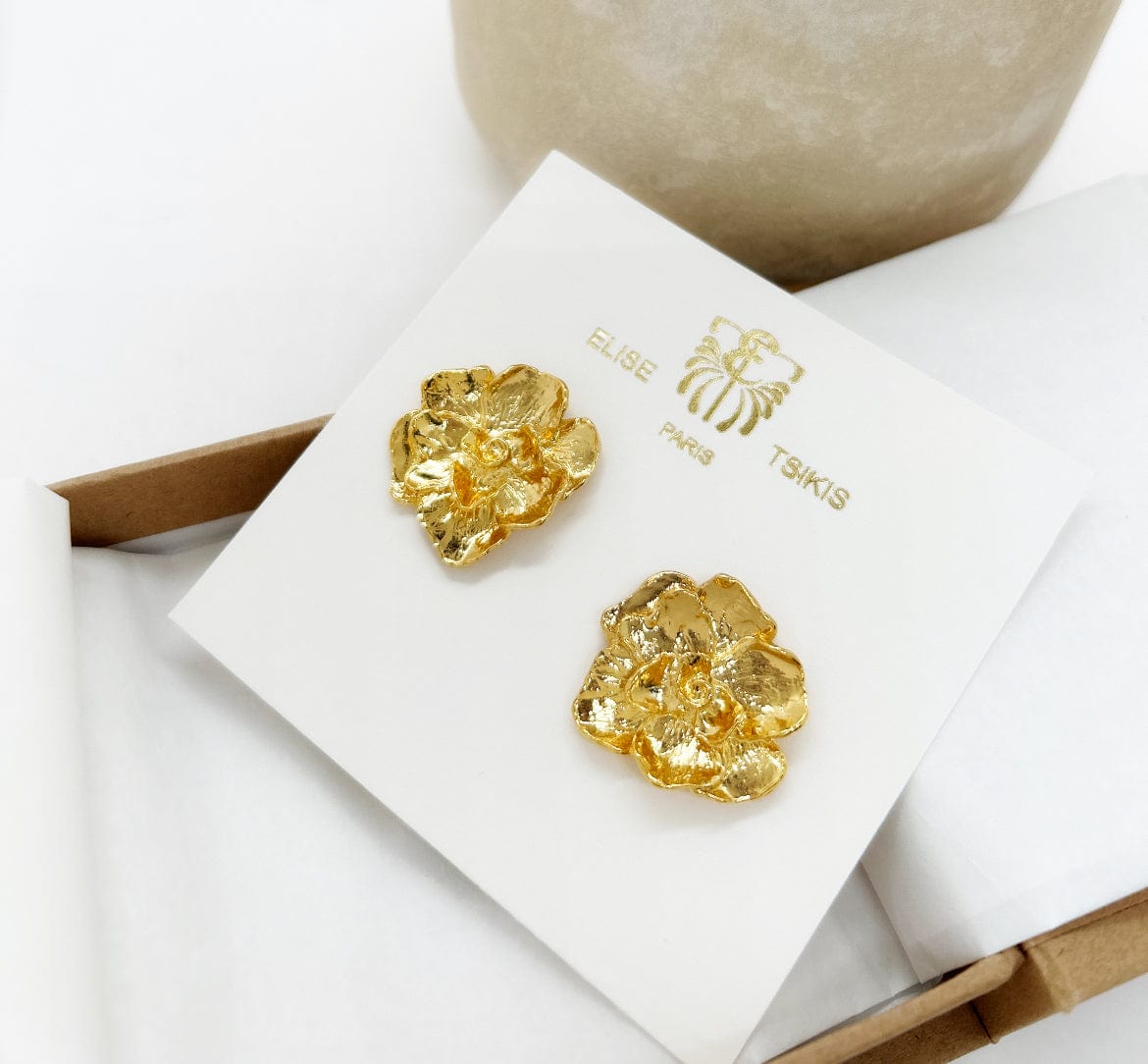 Elise Tsikis Paris Boucles d'oreilles Sarah