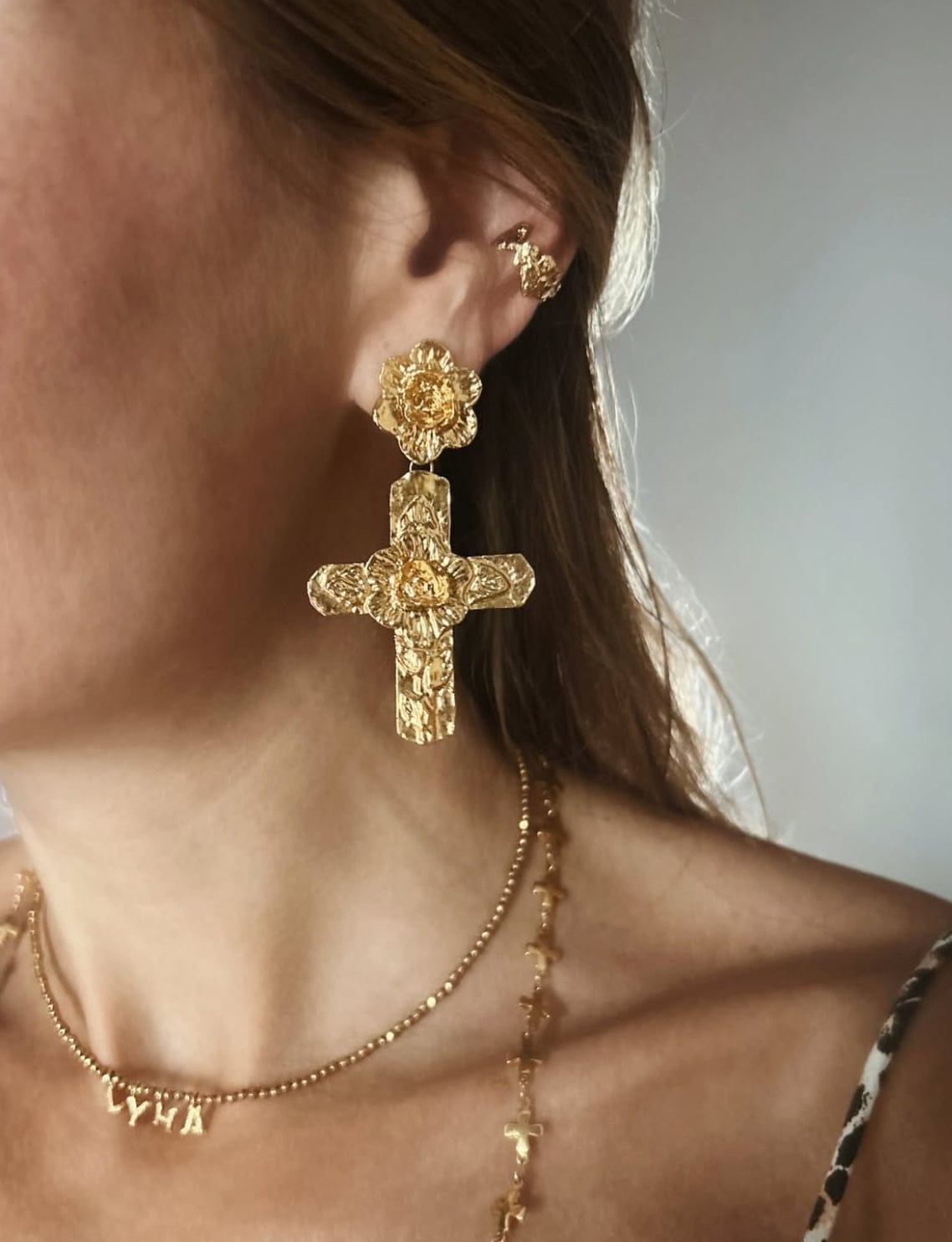Elise Tsikis Paris Boucles d'oreilles Sian