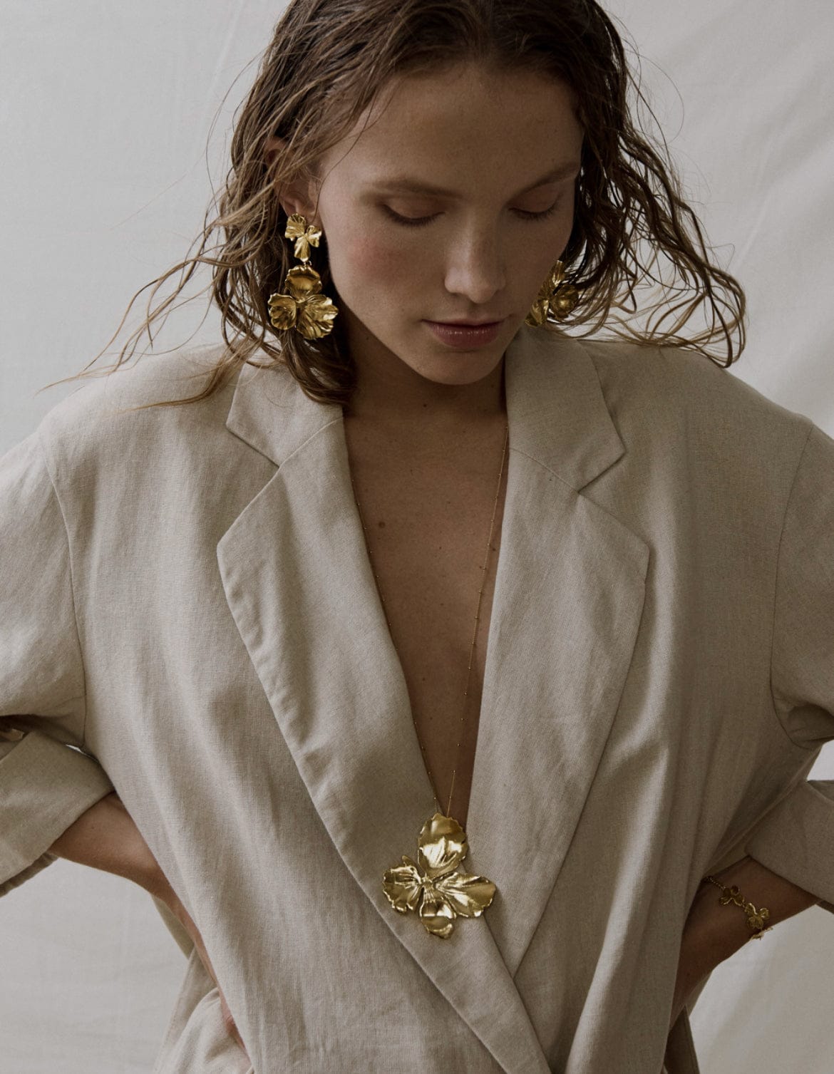 Elise Tsikis Paris Boucles d'oreilles Thalie