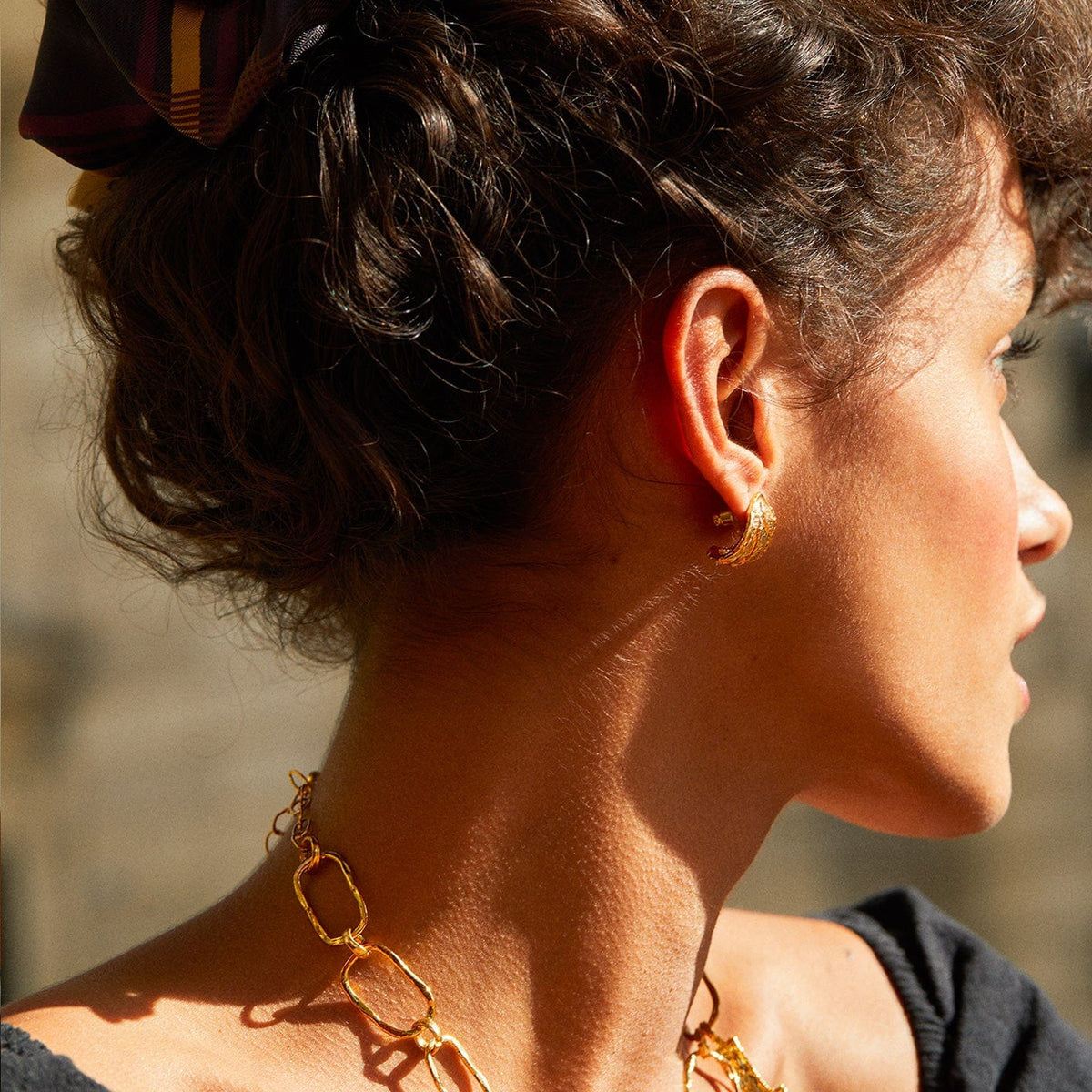 Elise Tsikis Paris Boucles d'oreilles Vasto