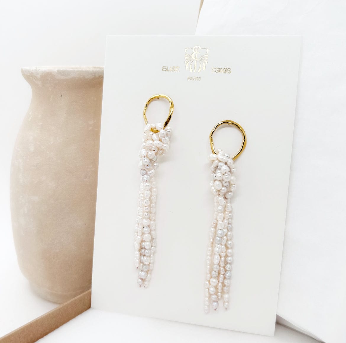 Elise Tsikis Paris Boucles d'oreilles Vathiani