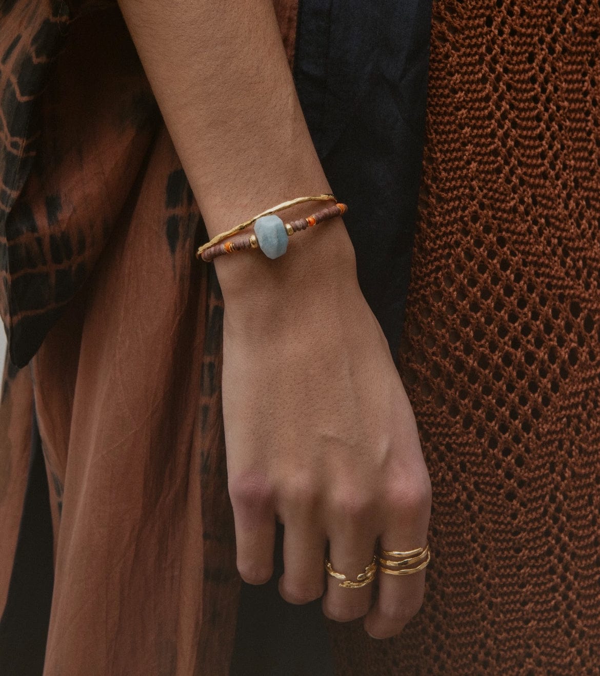 Elise Tsikis Paris Bracelet Jonc Klaros