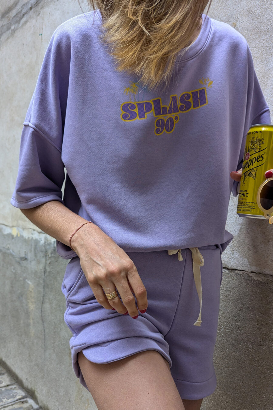 Ensemble Sofy Lilas Personnalisable Splash