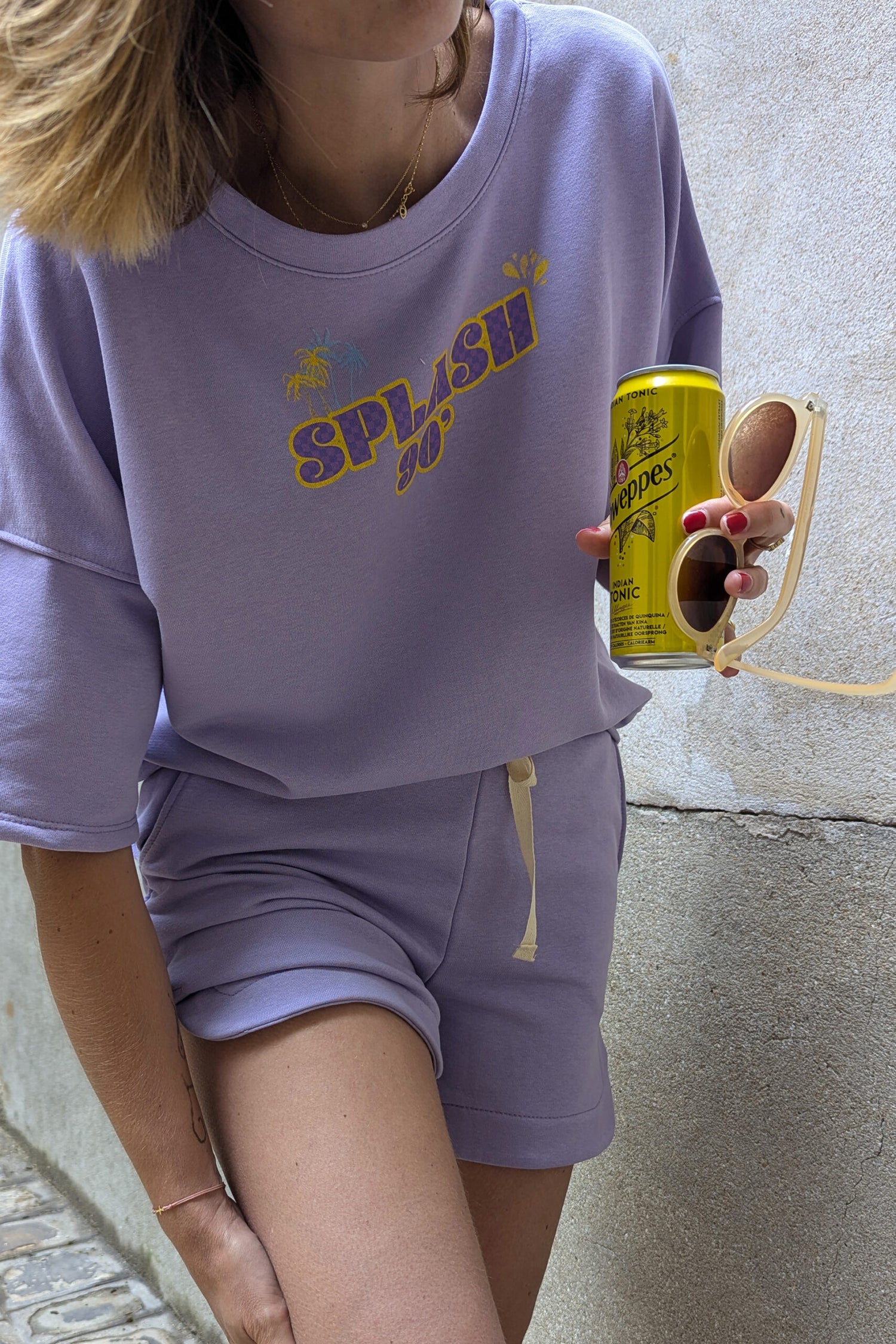 Ensemble Sofy Lilas Personnalisable Splash