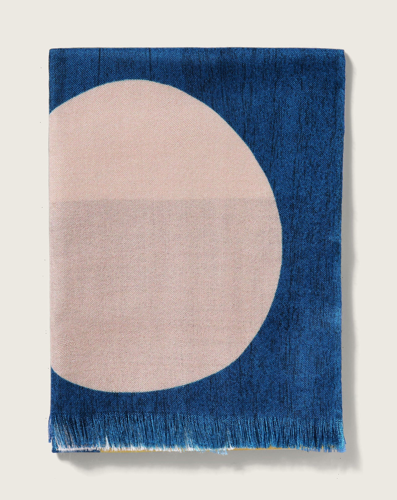 Etole Imprimé Formes Minerales - Jaune Venitien