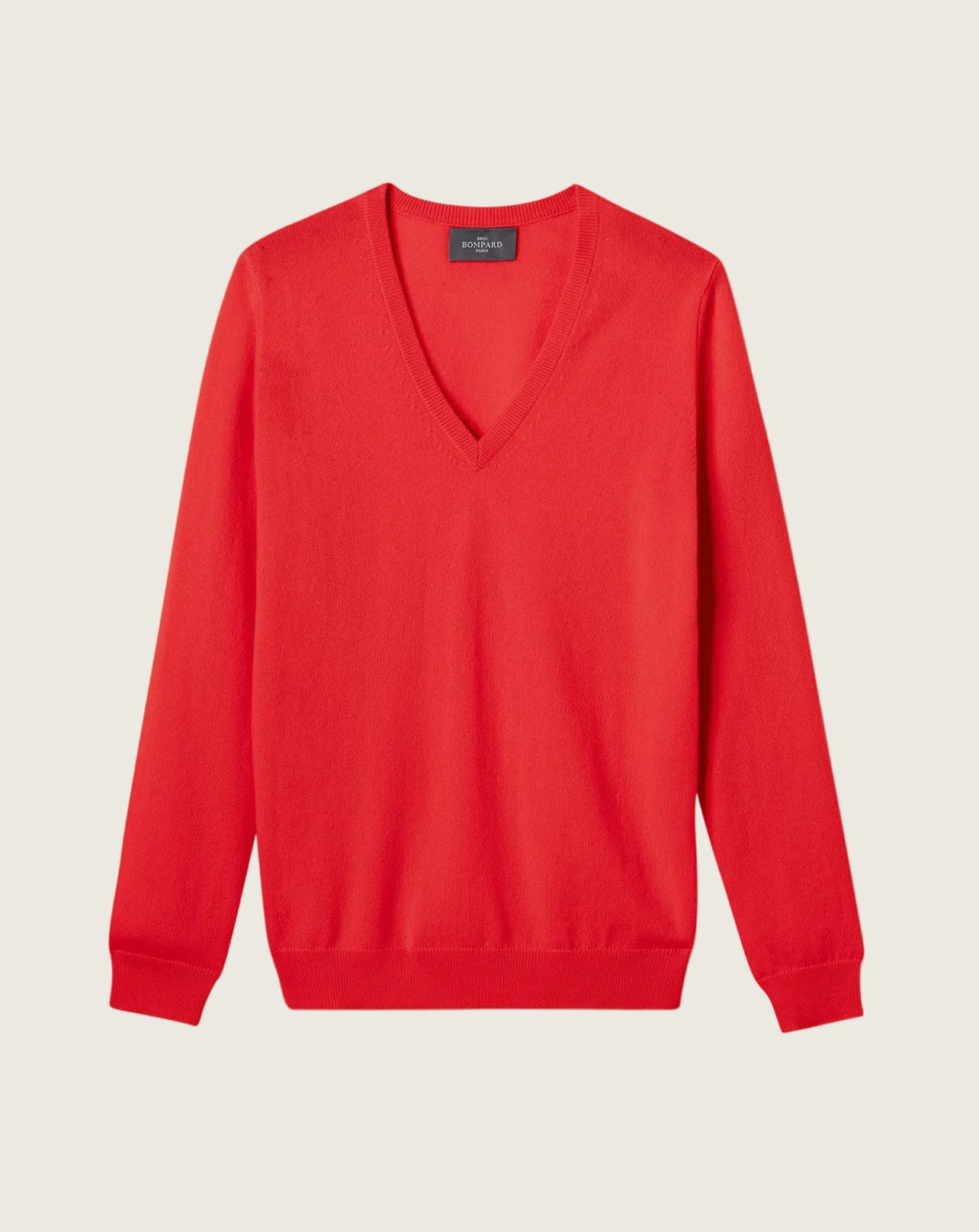 Pull Col V Classique Femme - Rose Festival