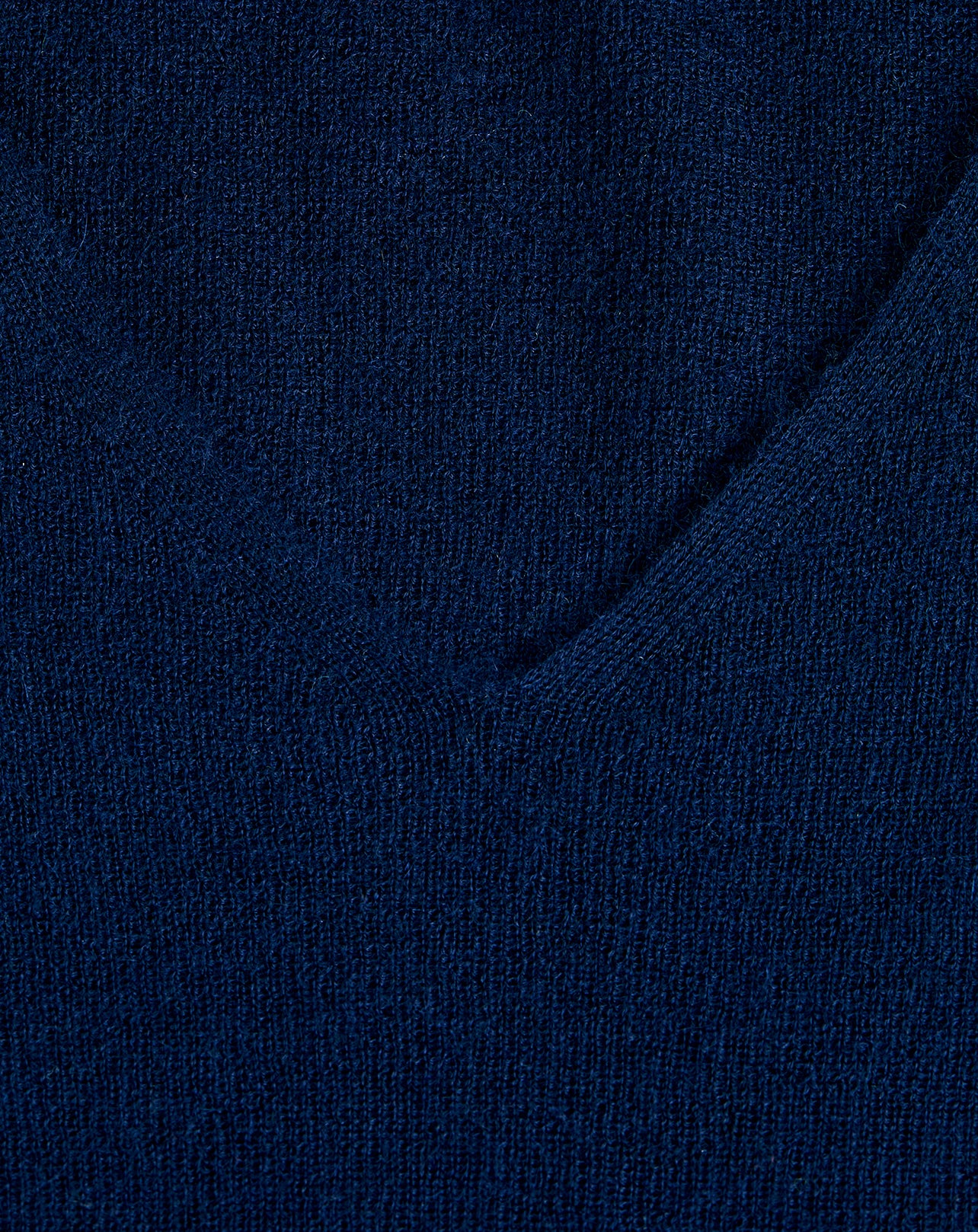 Pull V Ultrafin Femme - Marine