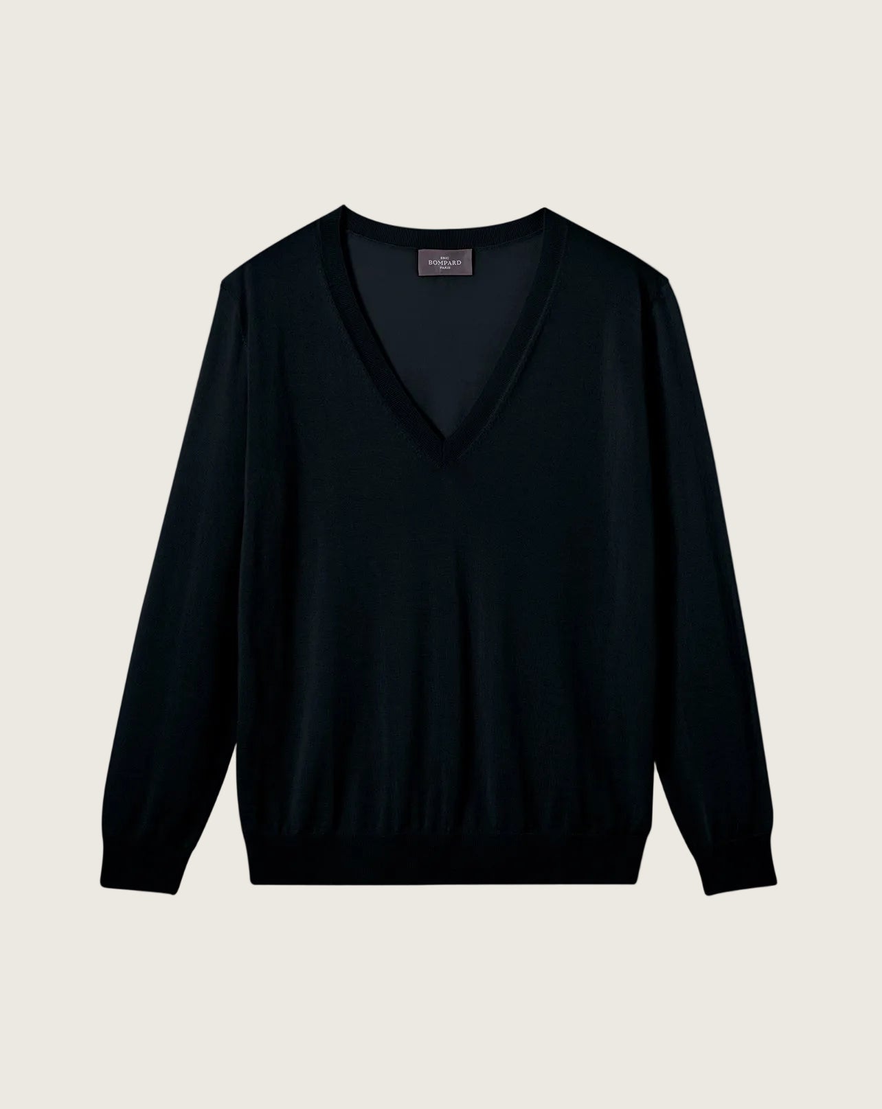 Pull V Ample Femme - Noir
