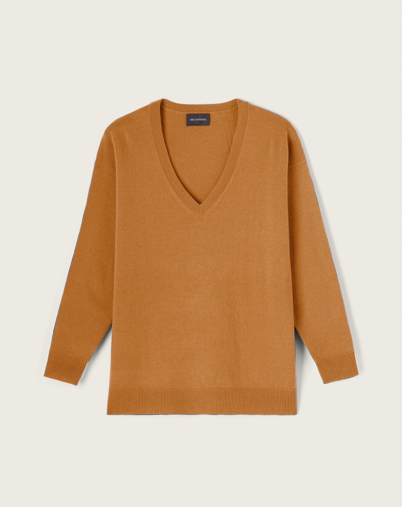 Pull V Ample Femme - Vicuna