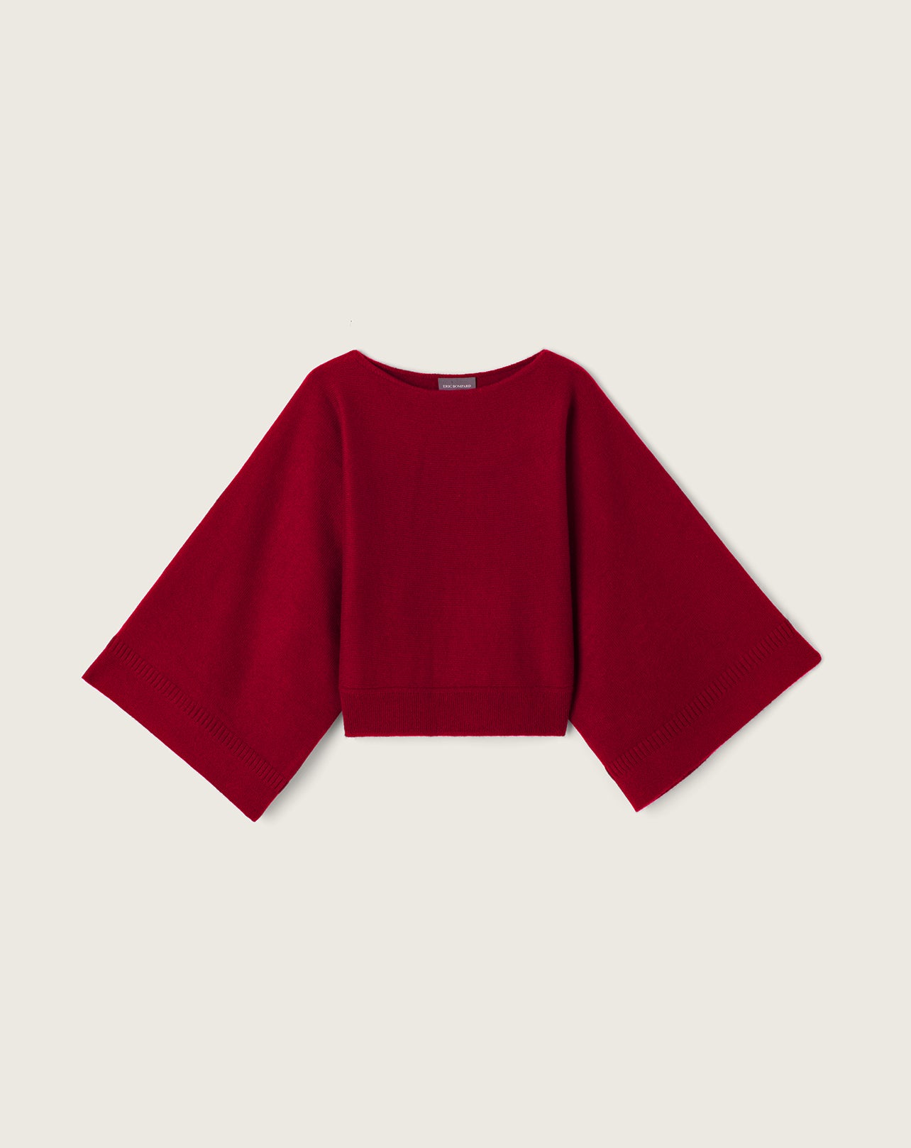 Ras De Cou Col Bateau Femme - Rouge Cranberry
