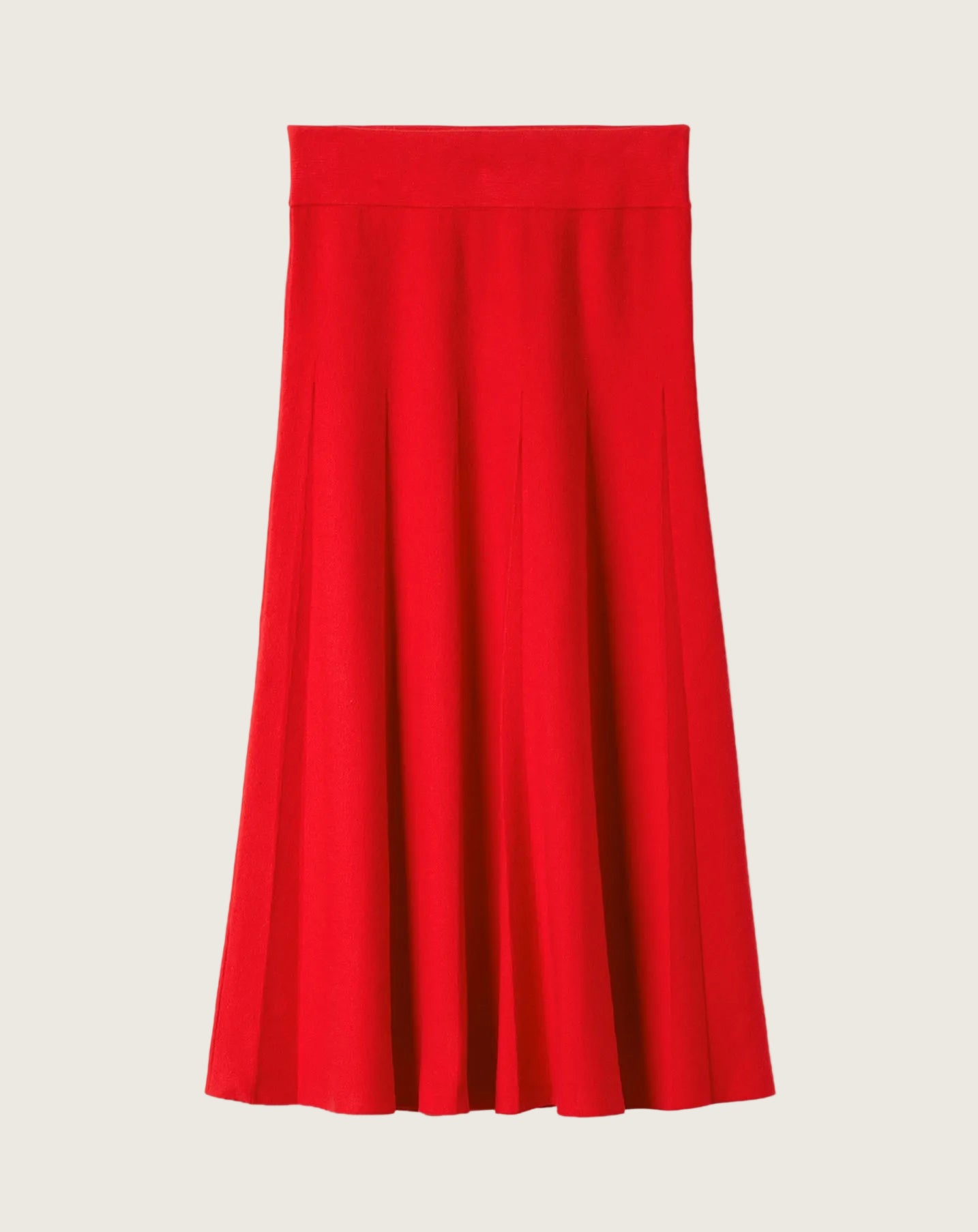 Jupe Midi Femme - Rouge Gorge