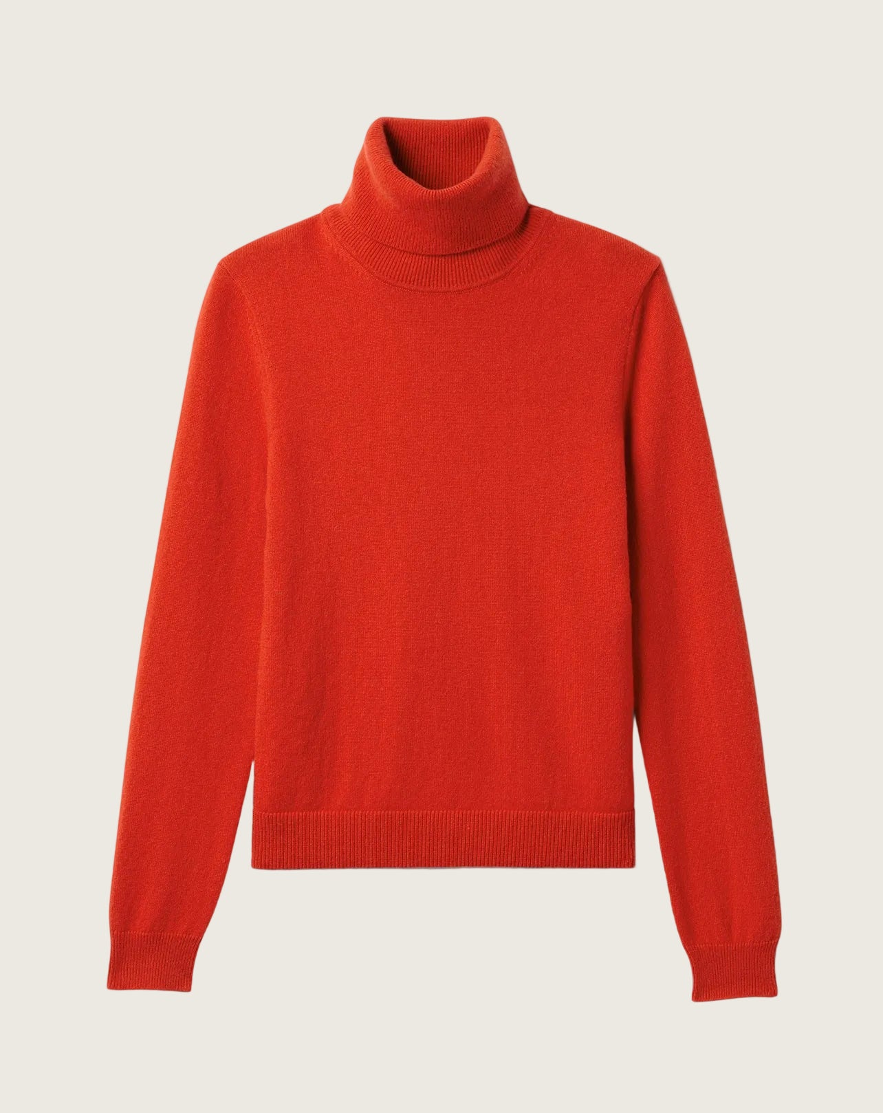 Col Roule Cropped Femme - Cinabre