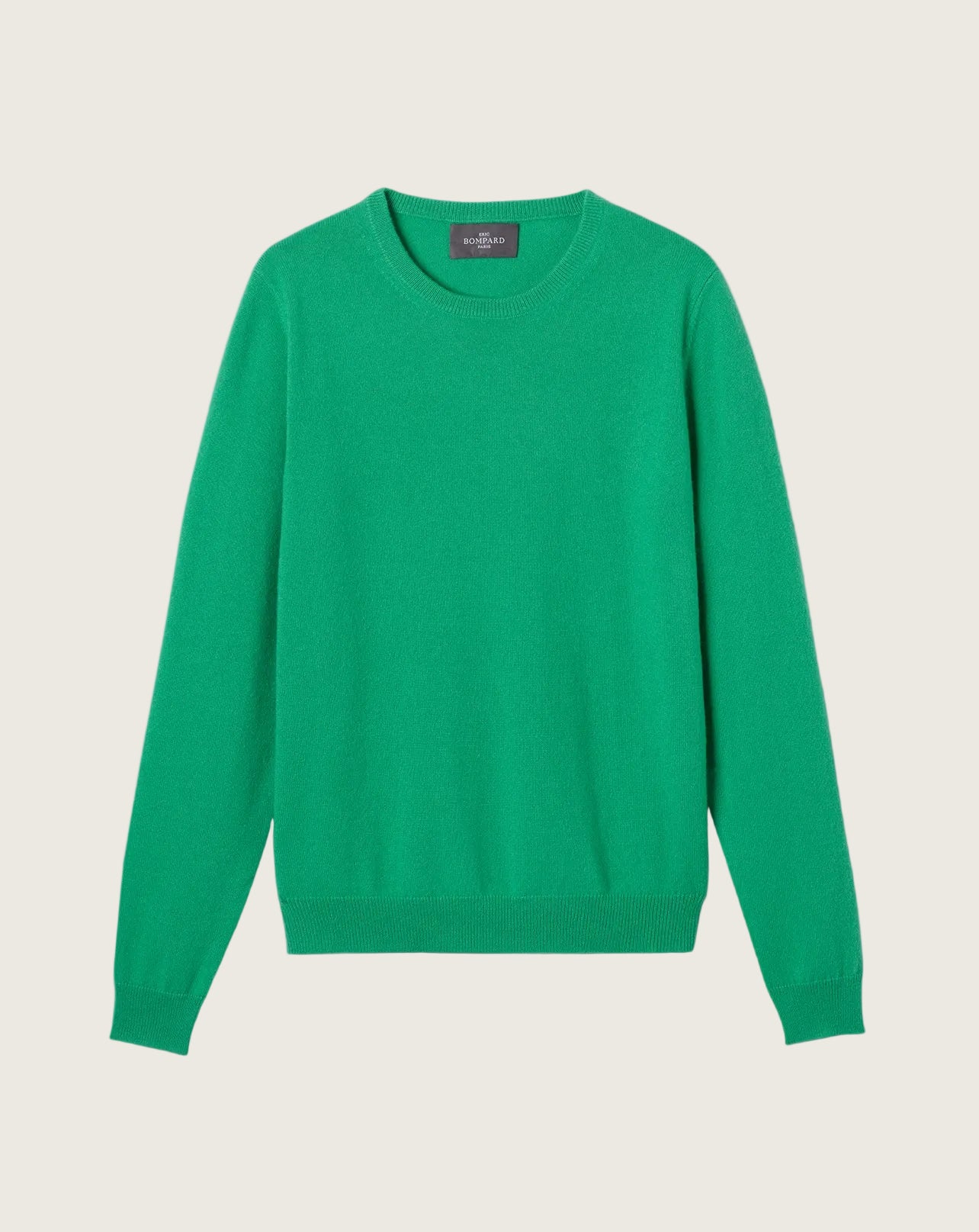 Pull Col Rond Classique Femme - Vert Tupper