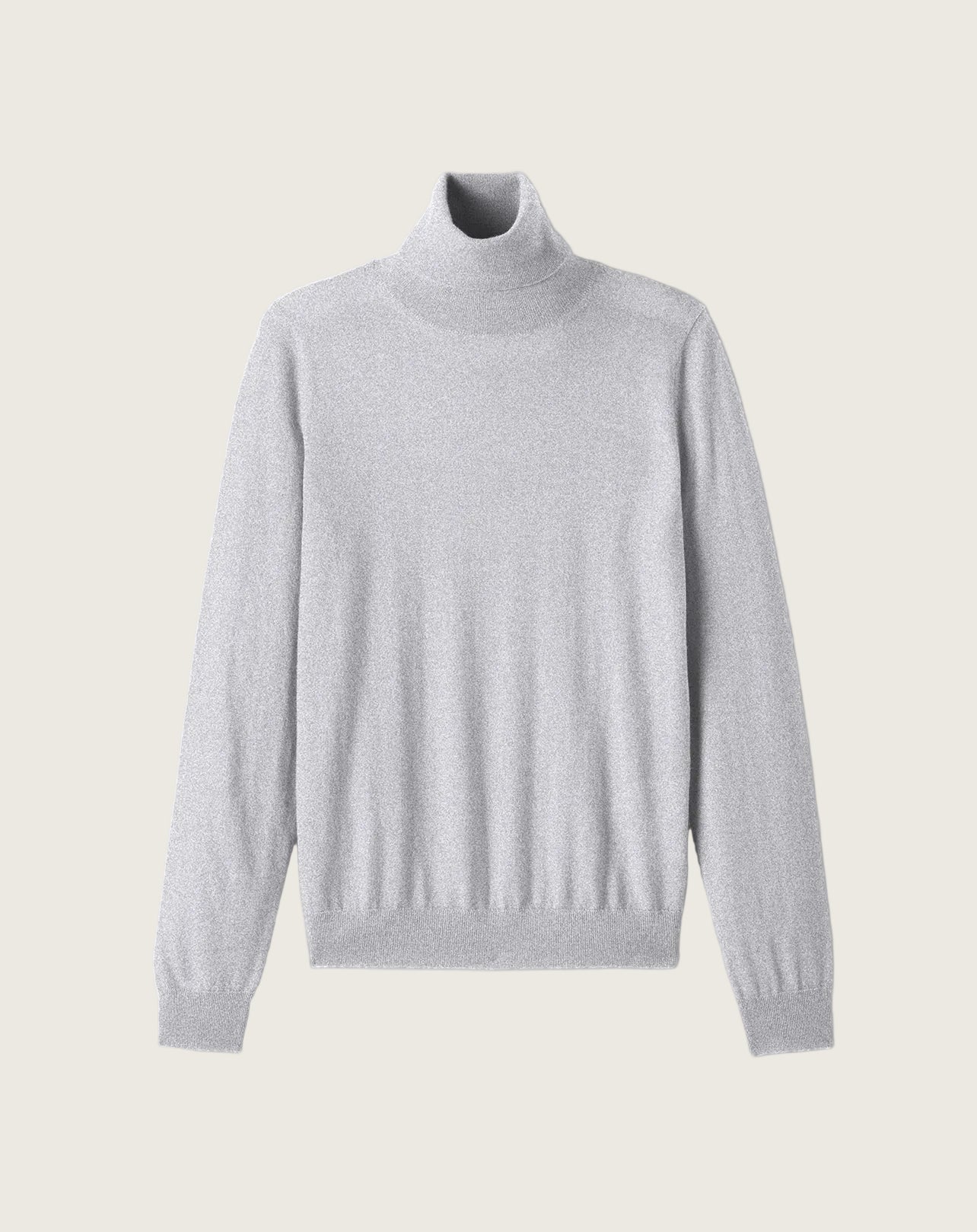 Col Roule Ultrafin Femme - Givre