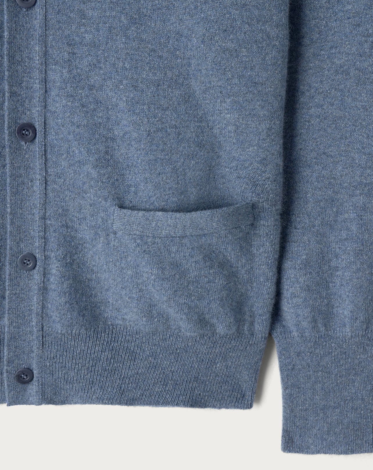 Gilet Classique Homme - Bleu Apatite