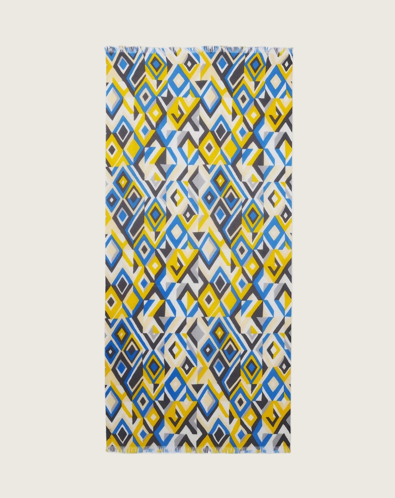 Etole Imprimée Arlequins - Jaune D'Or