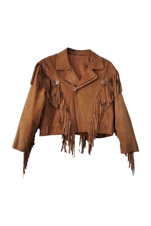 Veste à franges