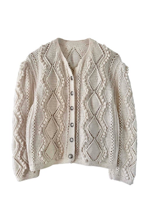Wool cardigan