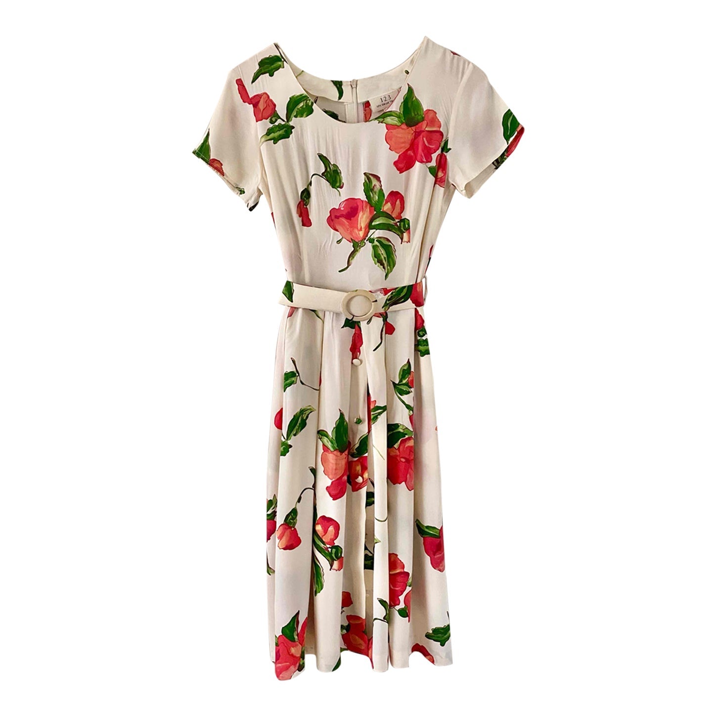 Floral midi dress