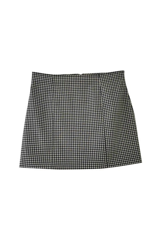 Vichy mini-skirt