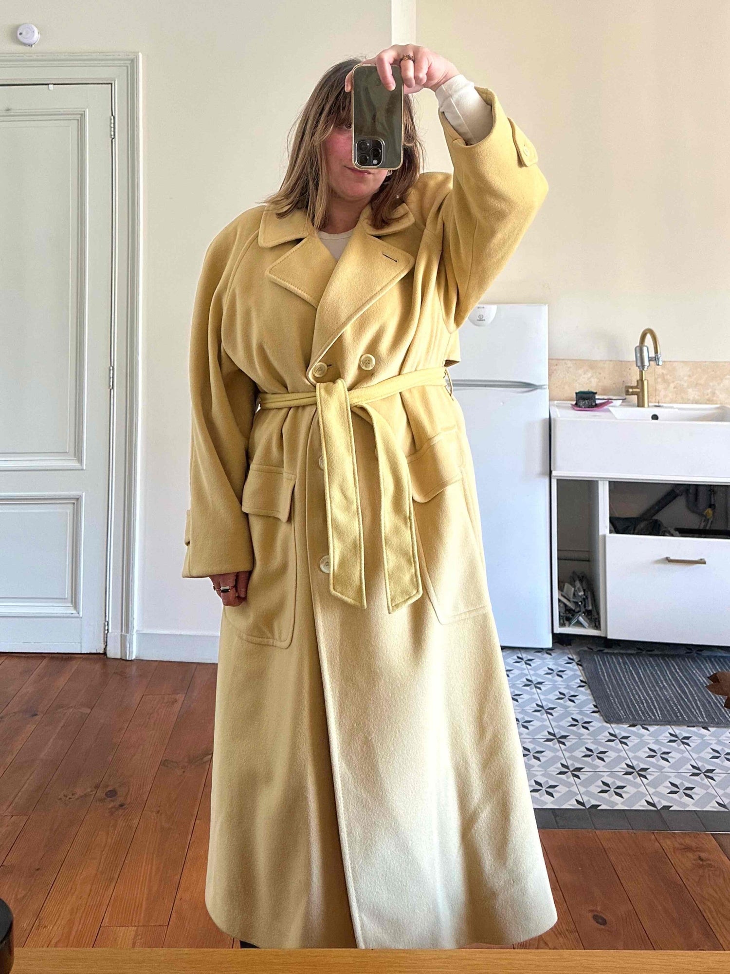 Manteau en laine Burberry