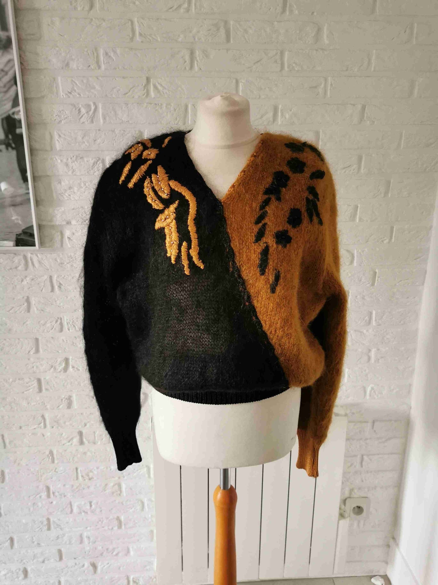 Pull en mohair