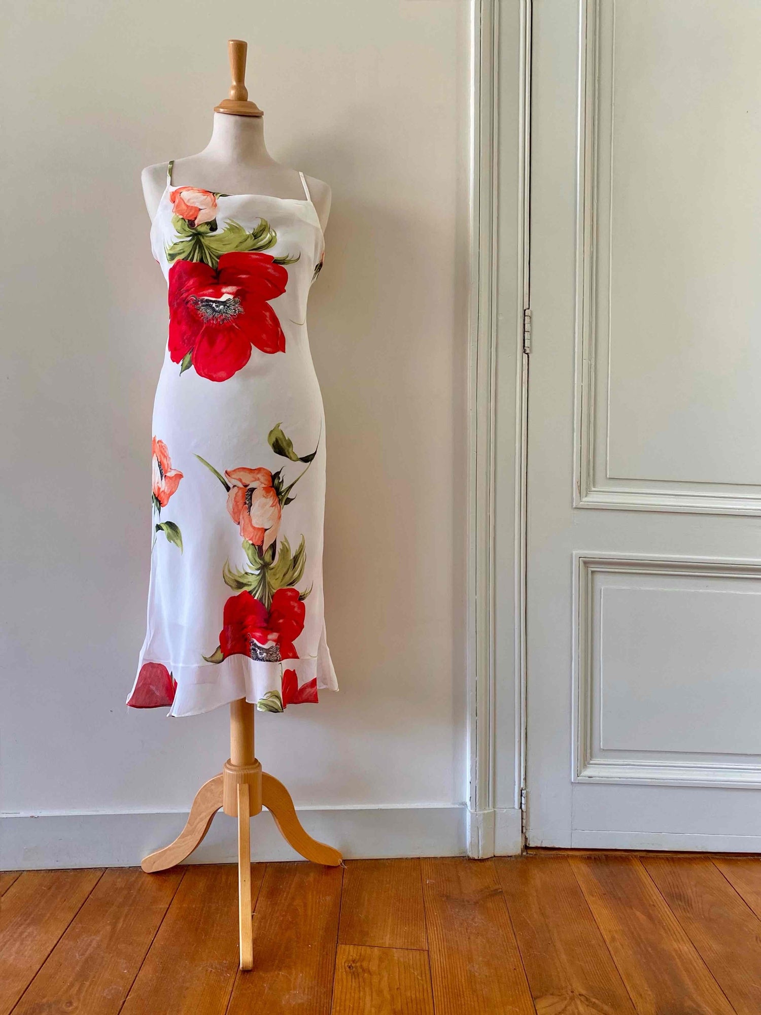 Floral print nightgown