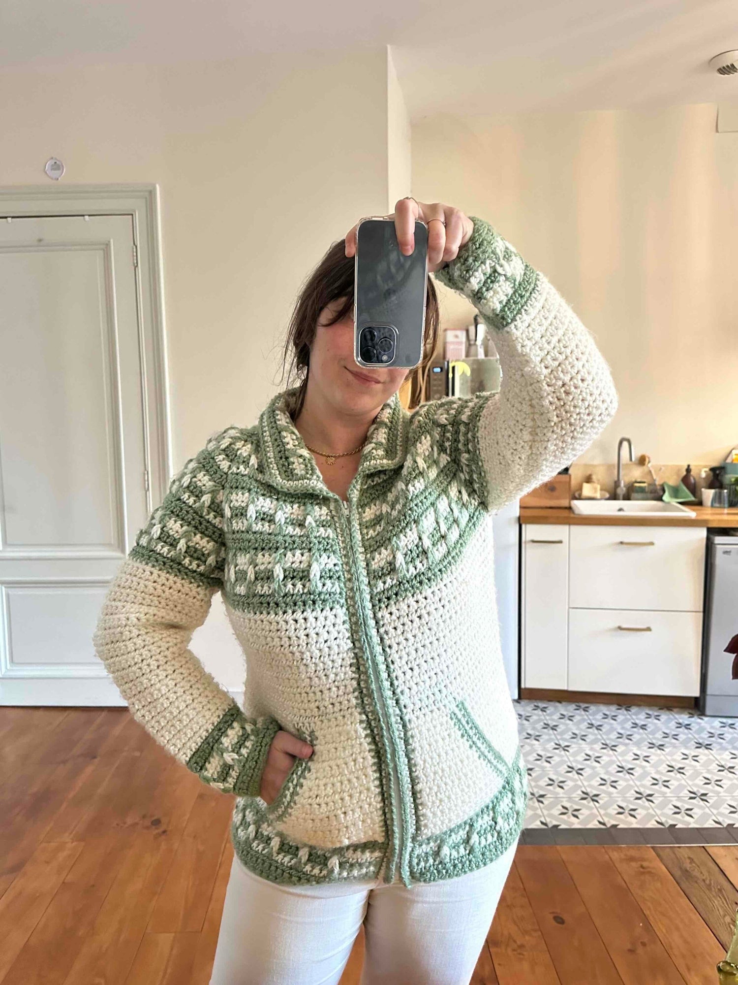 Icelandic cardigan