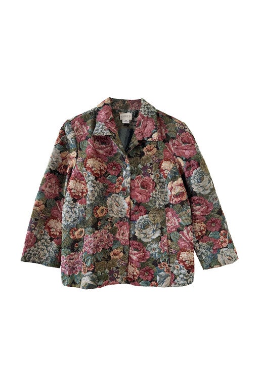 Veste à fleurs