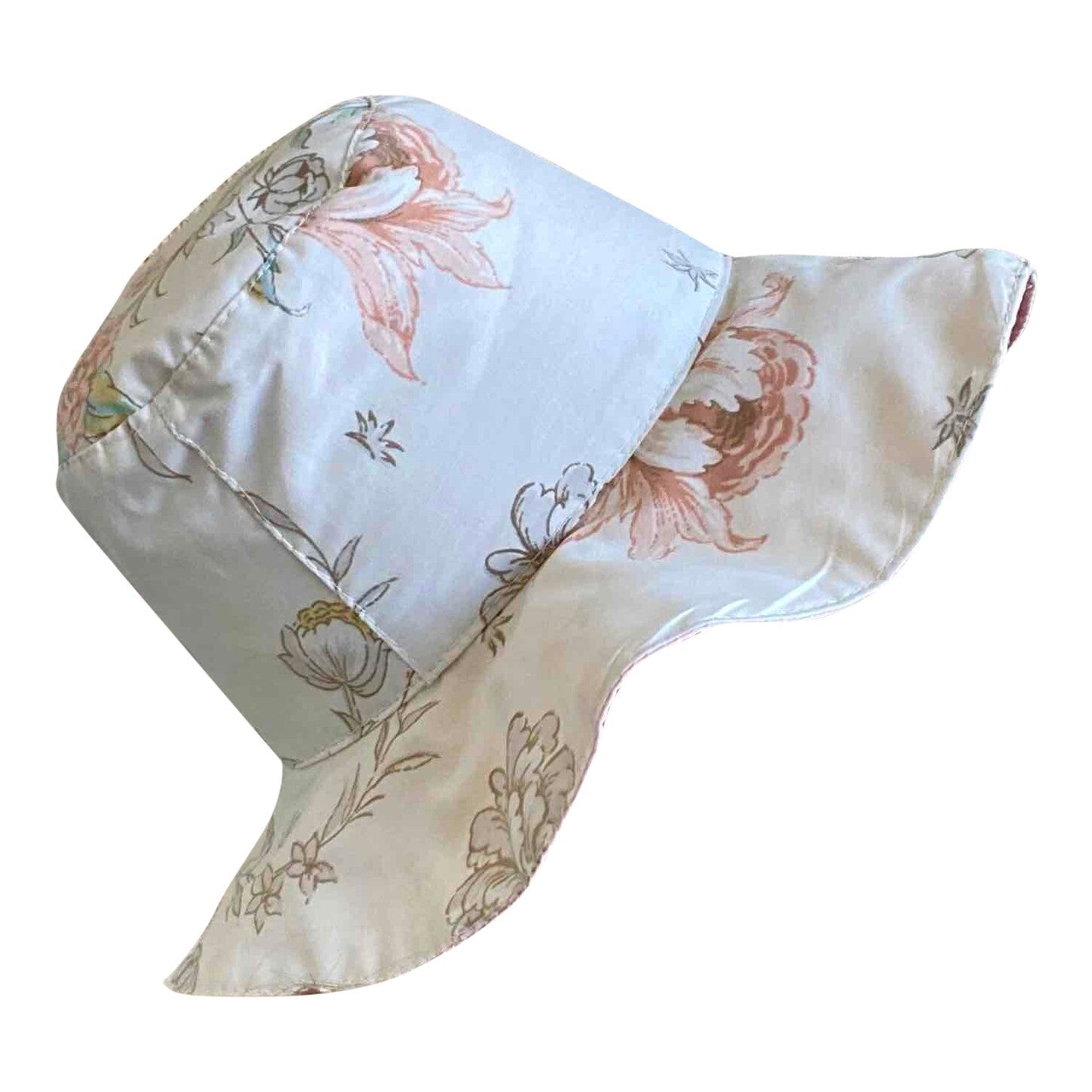 Bob réversible à fleurs