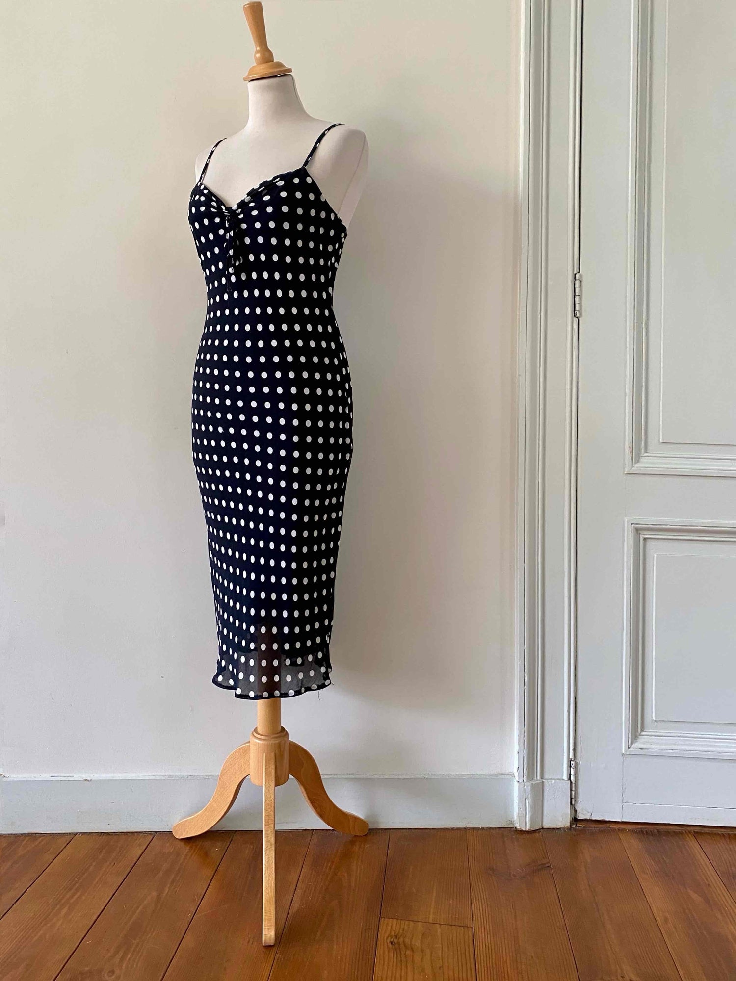Voile midi dress