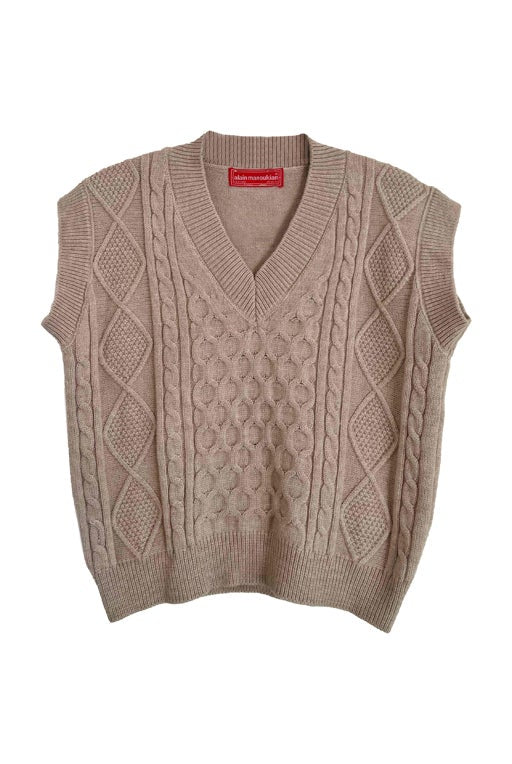 Knitted vest