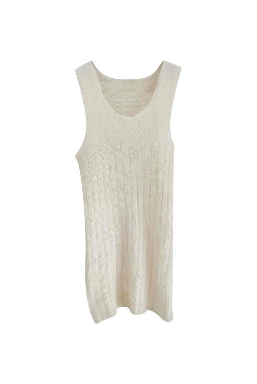 Angora tank top