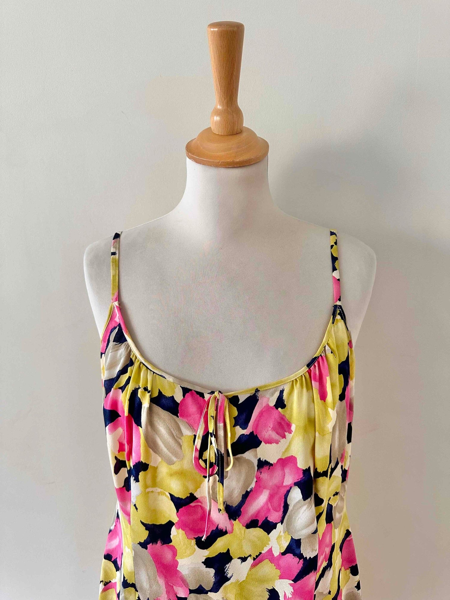 Silk dress by Georges Rech