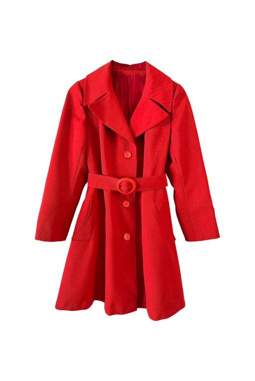 Trench-coat en laine