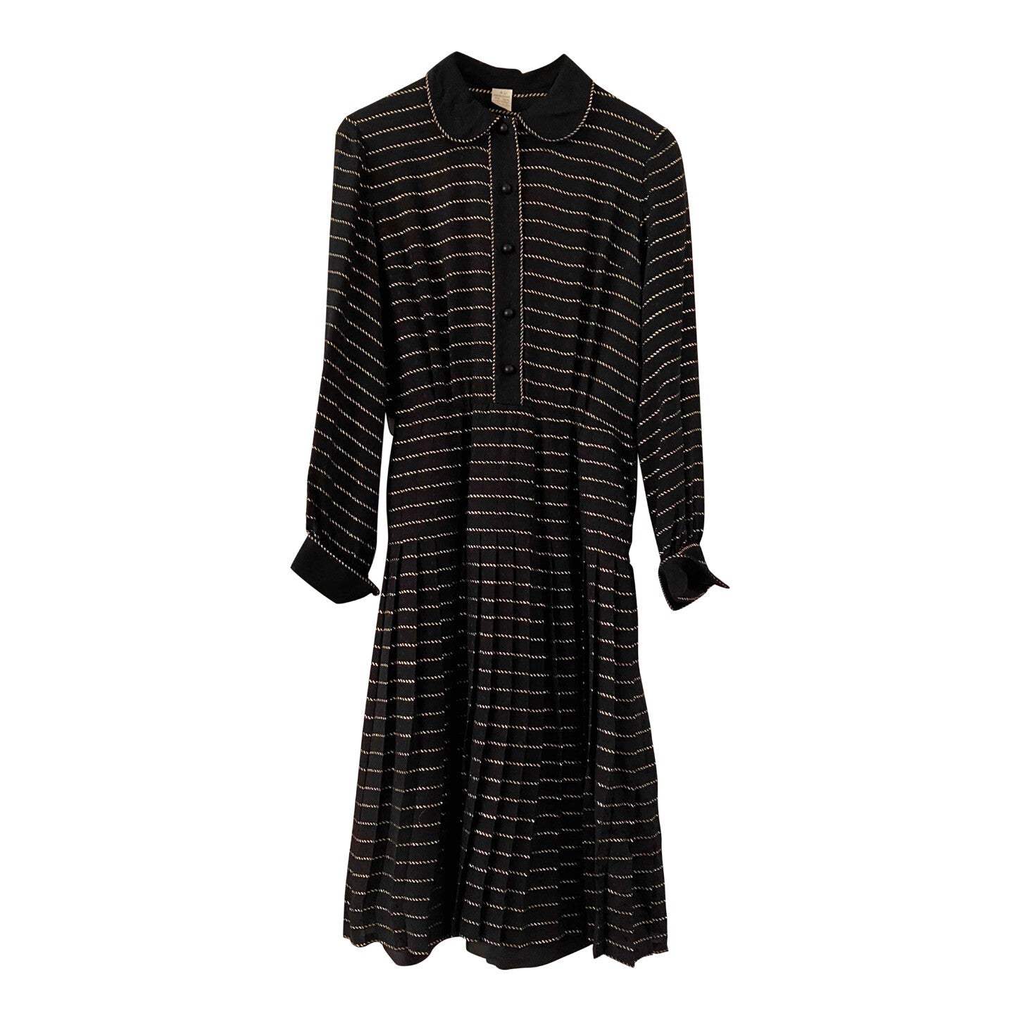 Silk and lurex dress