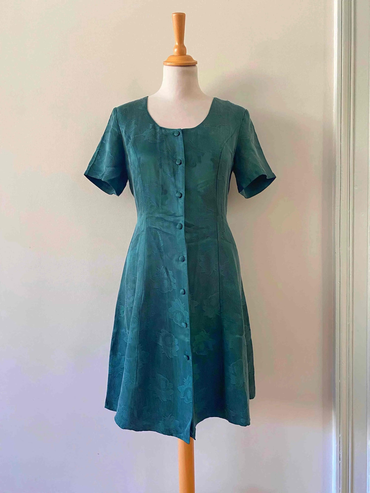 Dress made of cupro