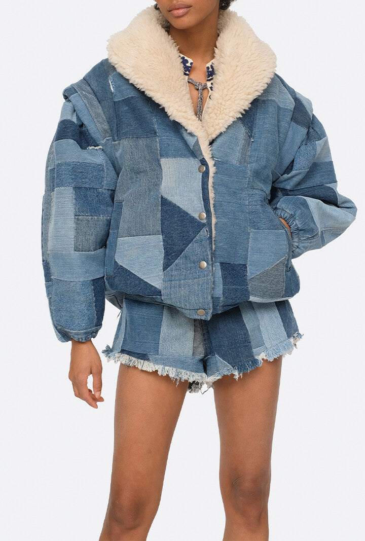 Veste Sea Ny – Bleu moyen