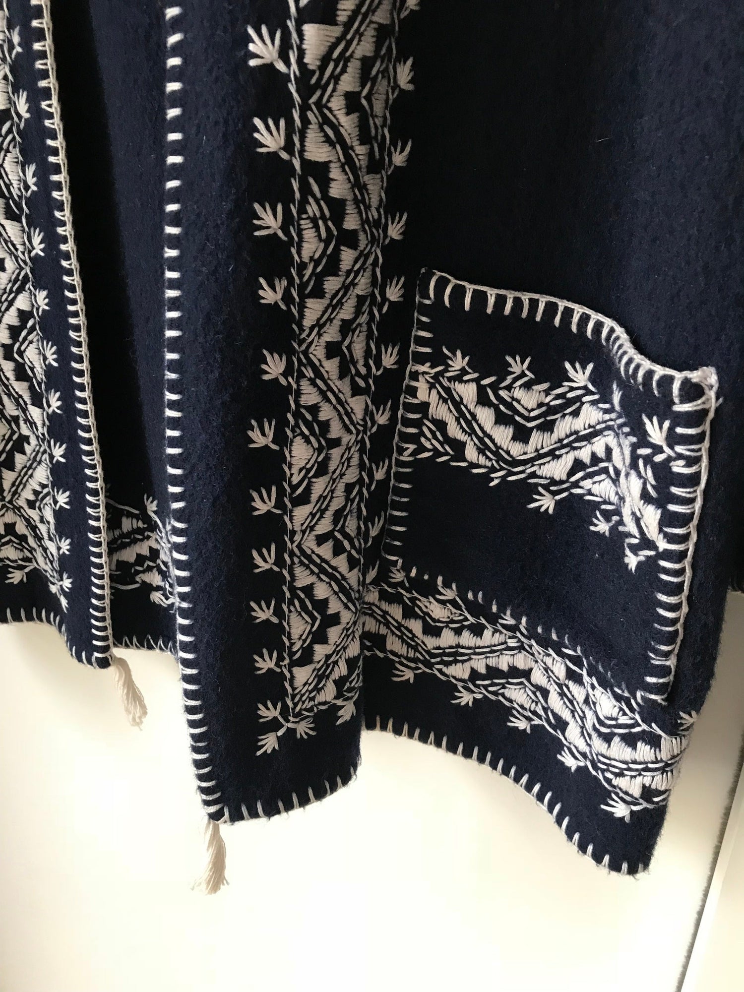 Wool cardigan