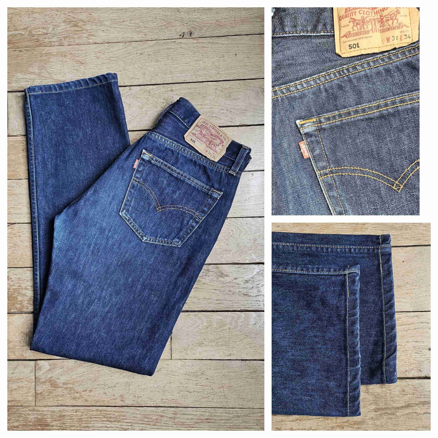 Jean Levi's 501 W31L34