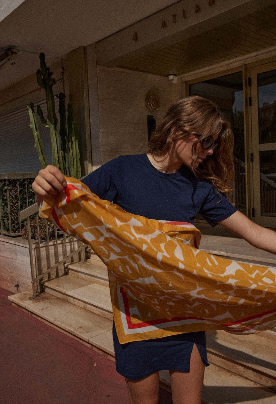 Foulard Esterel Jaune