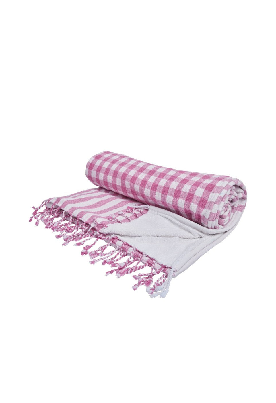 Fouta Honoré Rose 90 X 180 Cm